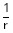 1/r